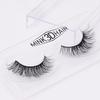 Natural Black Eyelashes 100% Real Mink Hair Strip False Eyelashes Handmade Crossing Mink Eye Lashes