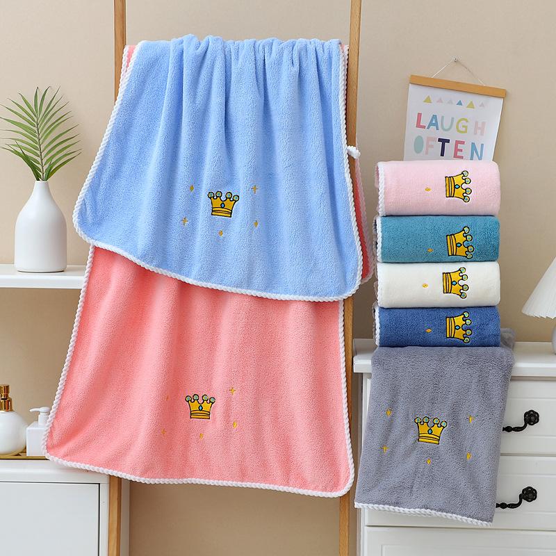 Thickened Terry Towel with Braided Edging