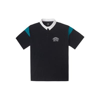 Retro Polo Shirt Asia Sizing 'Black' Men's 10026173-A03