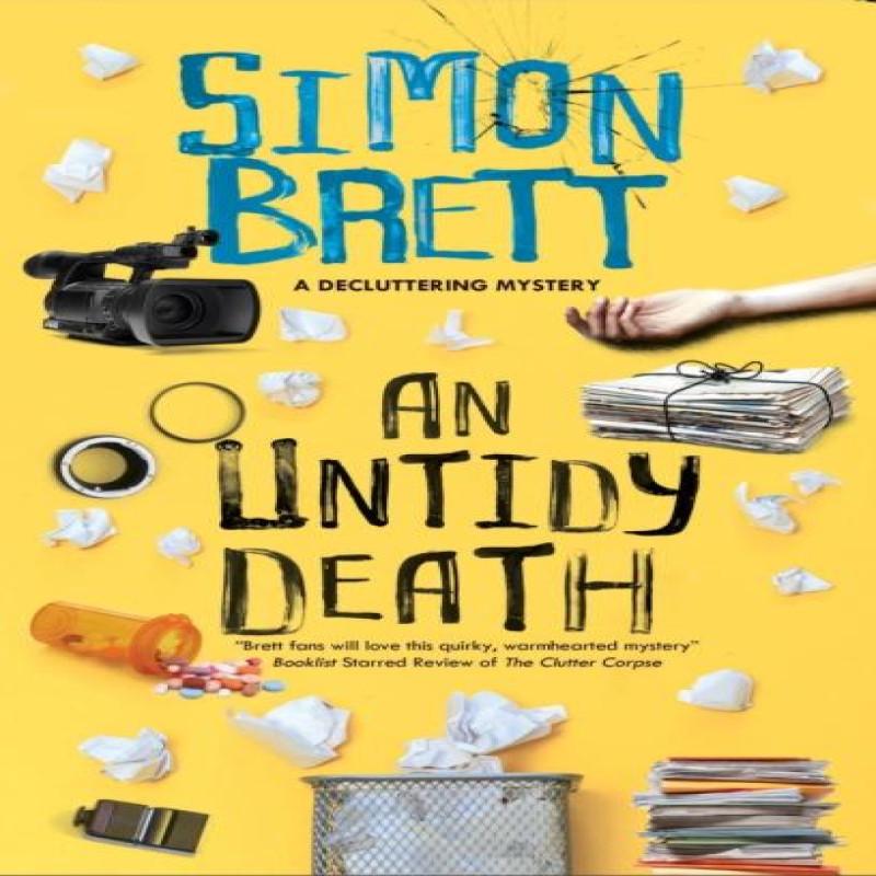 An Untidy Death by Simon Brett Hardback Book 9781780291284