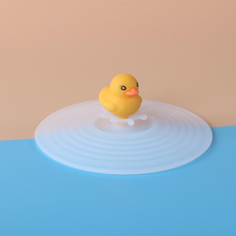 Милая Силиконовая Крышка для Чашки Пищевая Бытовая Кружка для Напитков с Узором Водяной Рябины Силиконовая Крышка 100mm