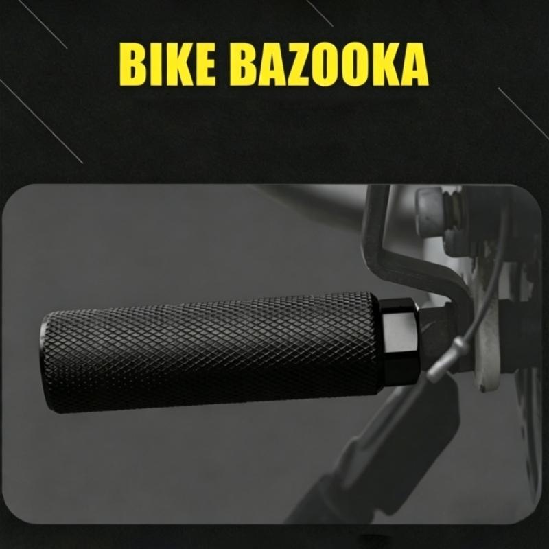1Pair Extended Bicycles Rear Foot Peg Bike Rear Pedals Lengthened Rear Wheel Foot Bar For Stable And Comfortable Cycling