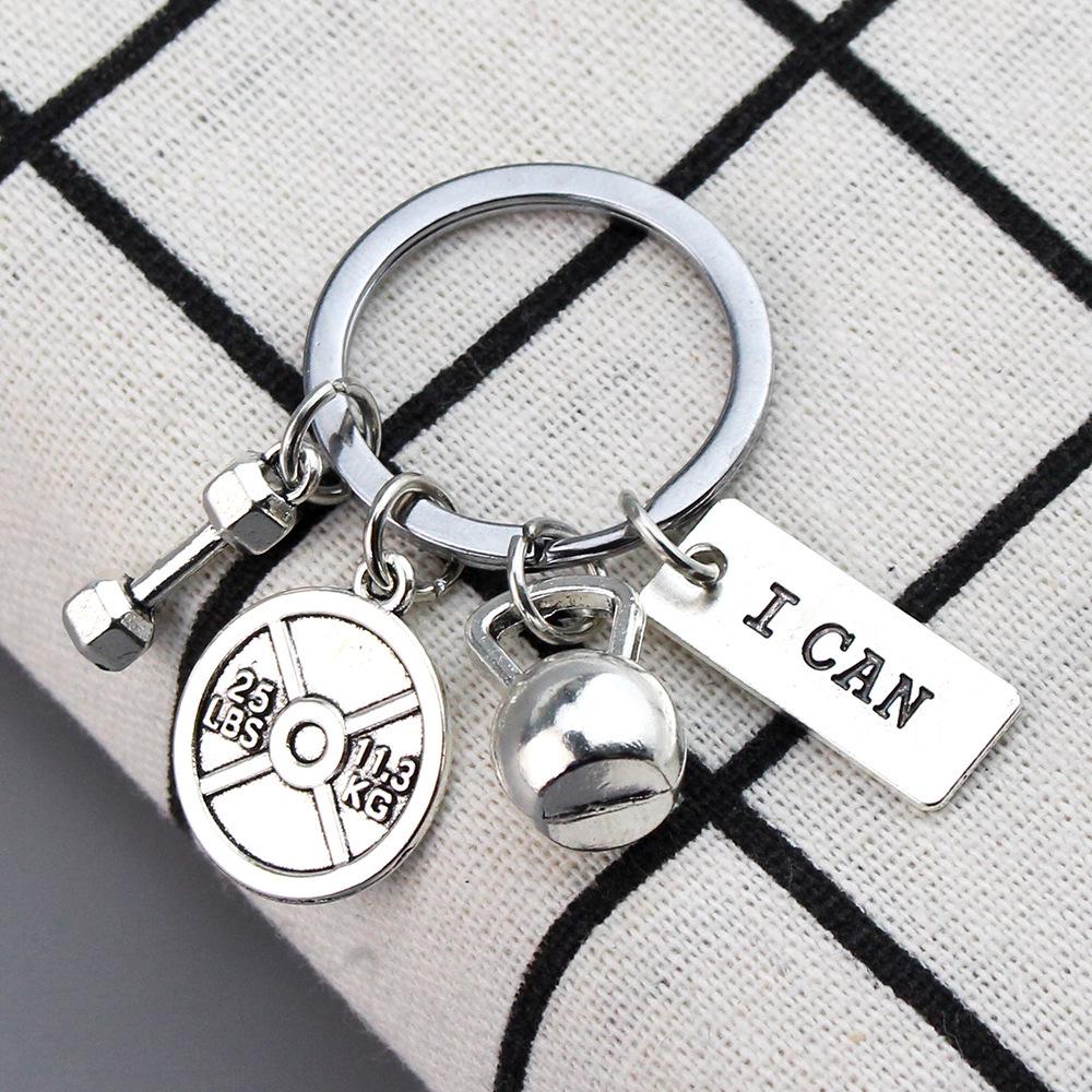 Fitness Equipment: Dumbbells, Barbells, Kettlebells & Keychain Pendants for Men, Women & Couples