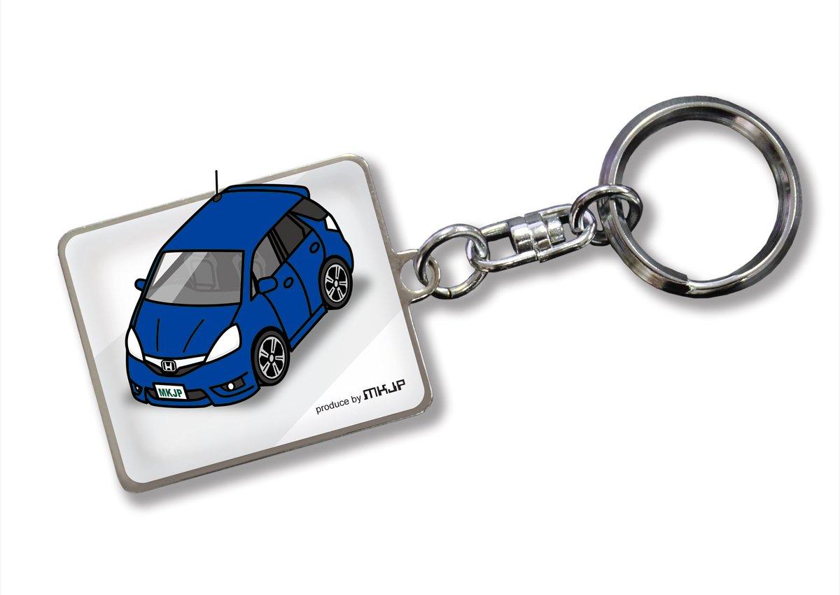 

Пользовательский брелок Honda Fit Shuttle GG7 GP2 Модель раннего выпуска Белый автомобиль Синий [MKJP] Основной цвет
