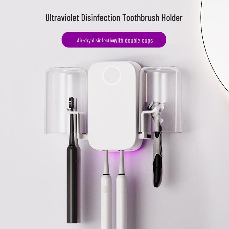 Korean-Style UV Toothbrush Sterilizer: Intelligent Air-Drying Cycle with UVC Protection