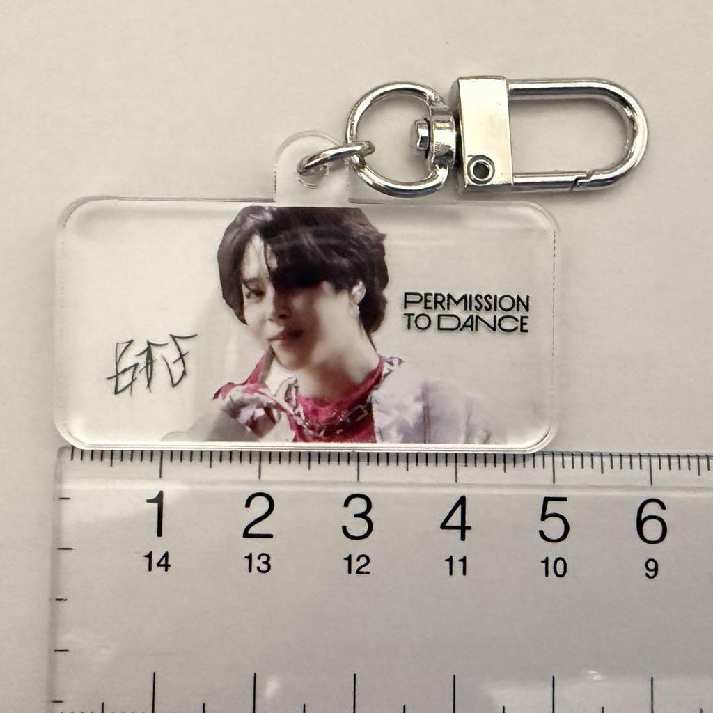 [USED] BTS Jimin Acrylic Key Ring (Reserved for Sherry)