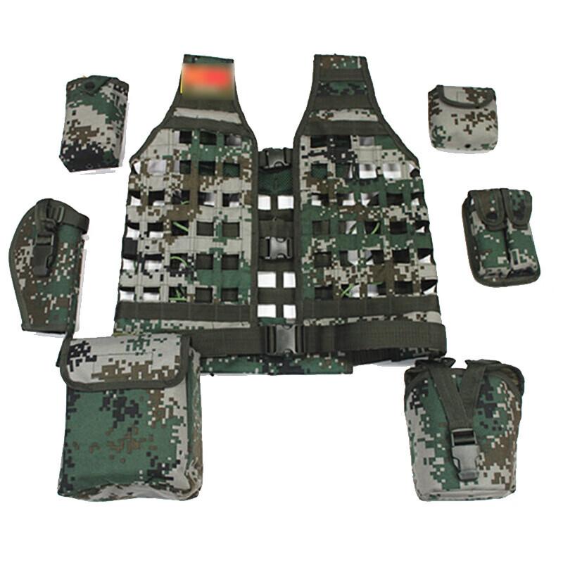 

Chuan Jun Xing 06 Summer Jungle Camouflage Anti-Cut Training Vest Set