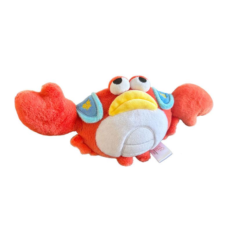 

Shrimp soldiers and crabs will doll sea animal plush toy crab lobster doll girl sleeping pillow gift 20cm