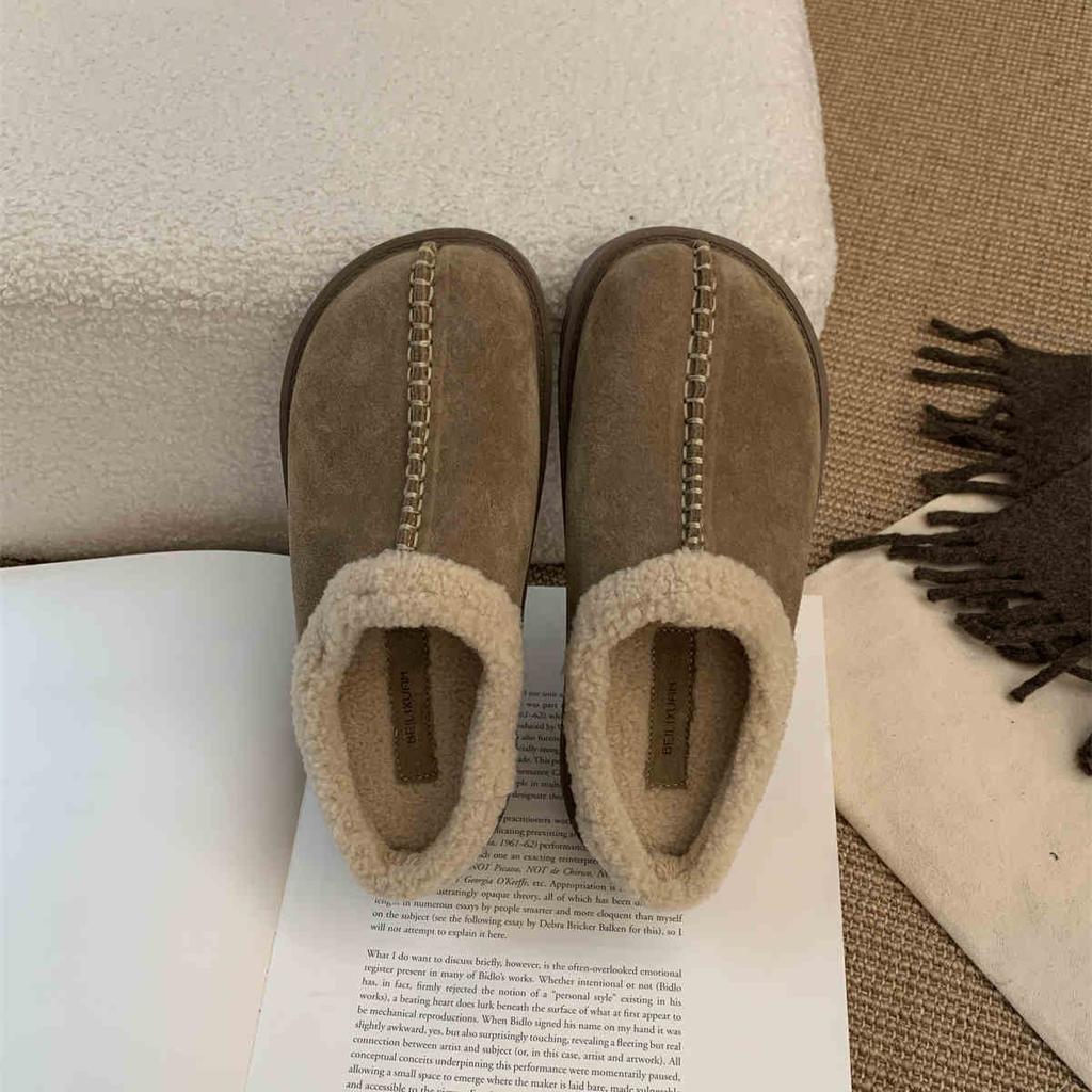 Mode Gående Mysig Vardaglig Stängd Tå Halvtoffla Loafers Kvinna Mode Slingback Slip On Mule För Kvinnor Platå Ny 2025 Komfort