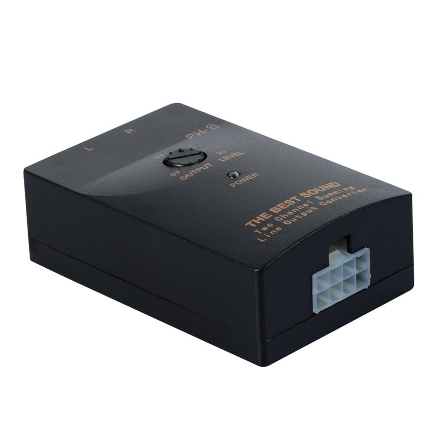 Profesionální automobilový audio převodník High to Low 0-2V Level Summing Line Output Kit