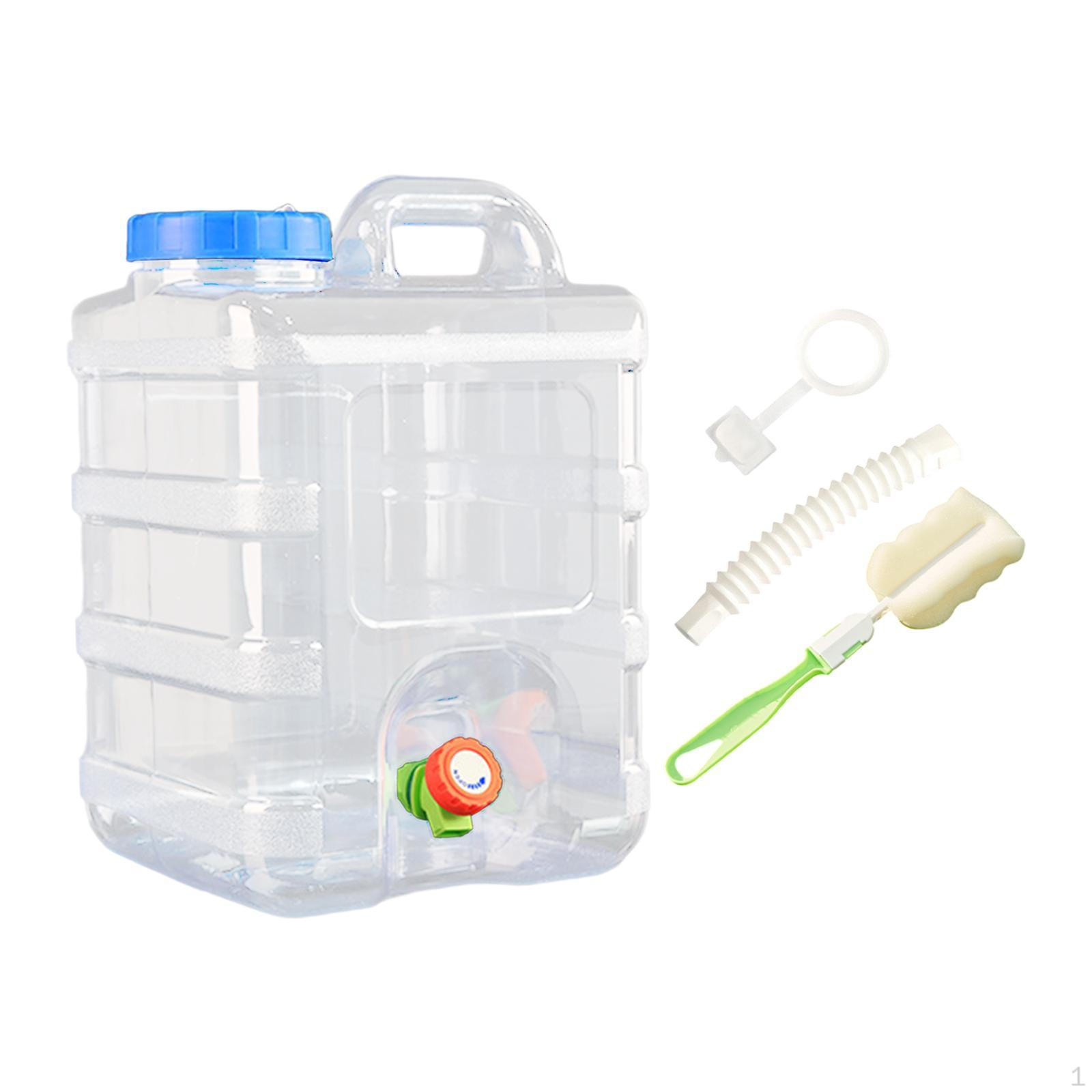 

Контейнер для воды Диспенсер для напитков Вместимость 20 л Универсальный резервуар для хранения с ручкой для переноски для синий