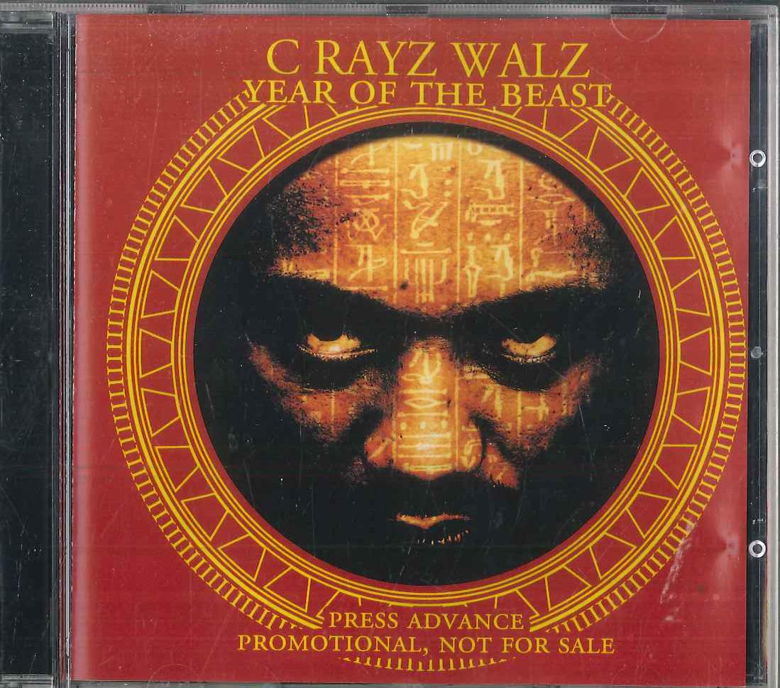 

CD C RAYZ WALZ - Year Of The Beast DJX114CDPA DEFINITIVE JUX 2005 US Rap & Hip-Hop/R&B Used