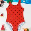 2026 New Toddler Girls' Cute Bowknot One-Piece Swimsuit