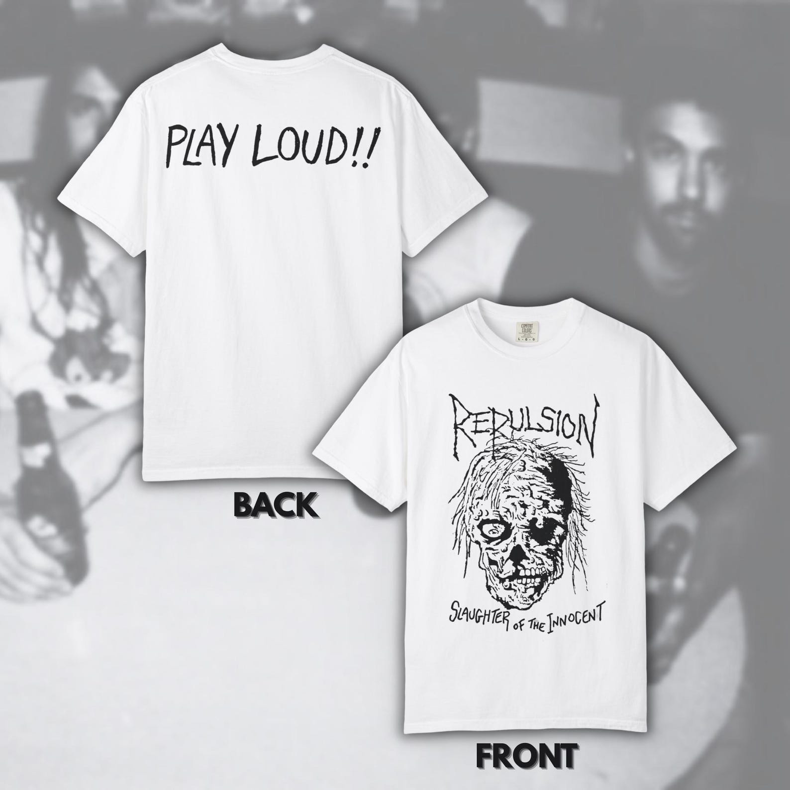 Repulsion - Slaughter Of The Innocent 1 | Size- S, M, L, XL, 2-4 XL L
