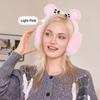Soft Faux Fur Plush Earmuffs Elastic Headband Cartoon Ear Covers Fluffy Ear Muffs  Winter Outdoor