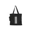 adidas Bolsa Tote de Poliéster Reciclado, Sacola de Compras, Bolsa de Mão, Bolsa de Ombro Regular Unissex Preta