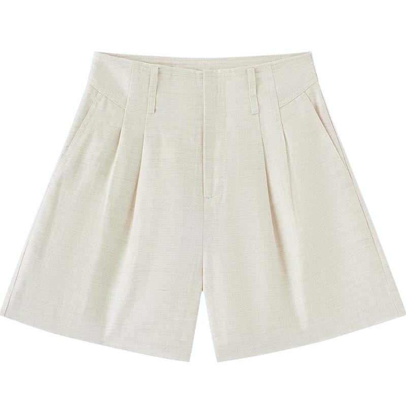 EICHITOO Women s Lyocell Linen Commuter Casual Shorts M