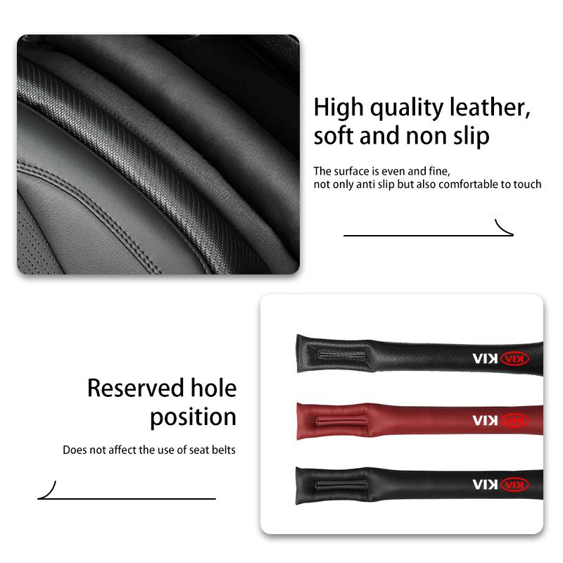 Autostoel Kierenstopper Naadvulling Anti-Lekken Stoelzijde Sleuf Strips Pads Voor KIA Ceed Sportage Rio K5 K2 Optima Cerato Venga Sedona