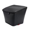 1 Pcs Scooter Basket Liner Black Microfiber Leather