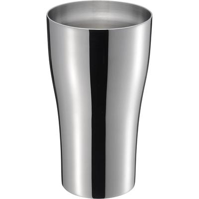 Wahei-Phrasen, hergestellt in Japan, Edelstahl-Doppelstruktur-Becher, 400 ml, Metallverarbeitungsstadt Niigata, Tsubame, Sanjo, Machikouba ME-7243