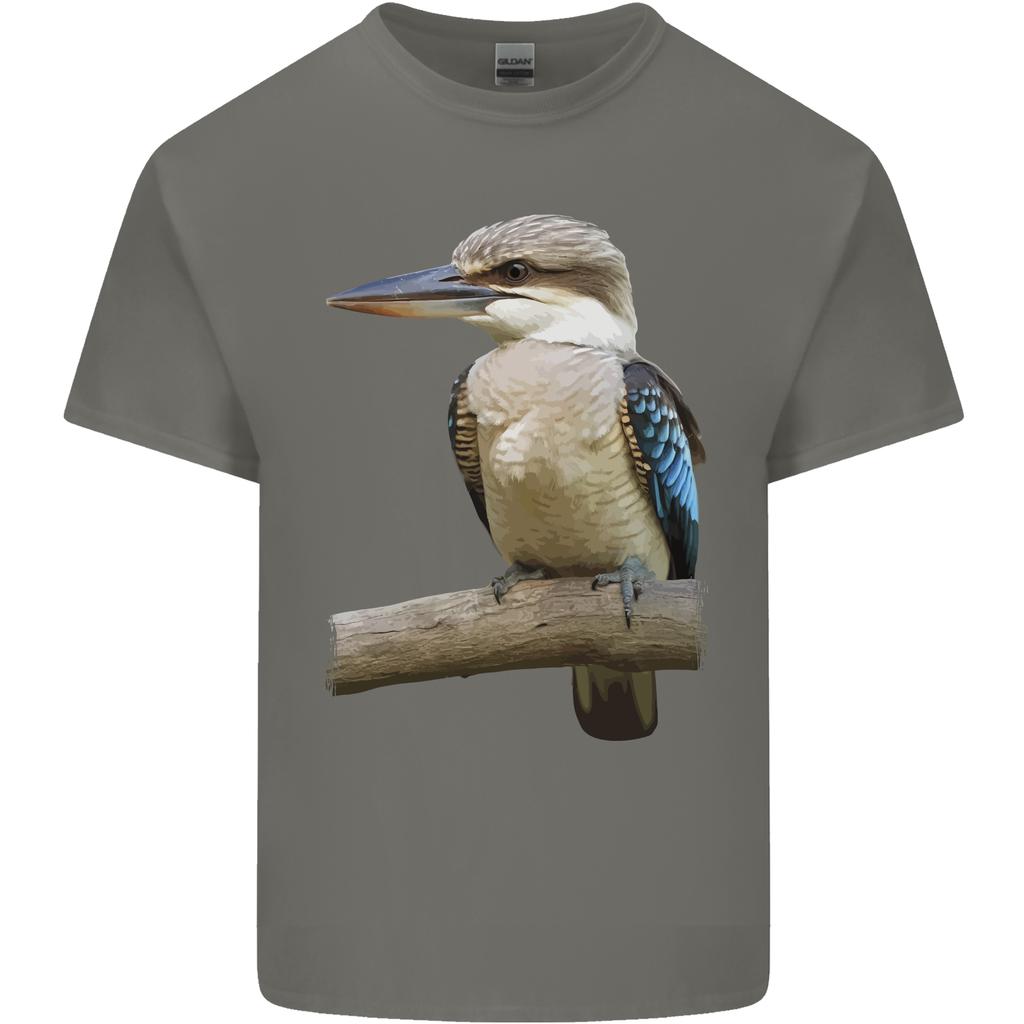 Kookaburra Kingfisher Ornathology Birdwatcher Unisexs Light Cotton TShirt