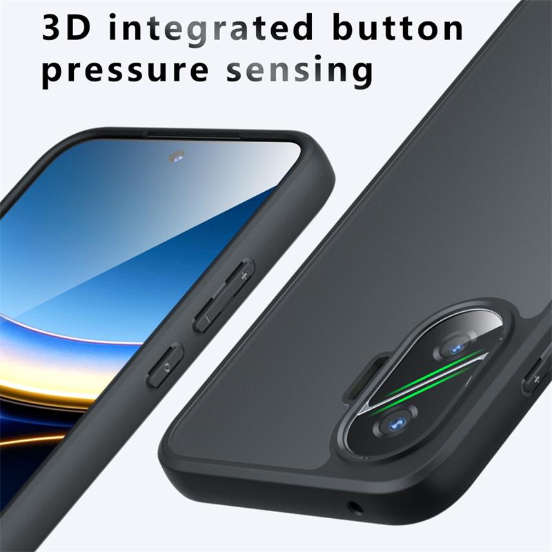 Translucent Matte Case For Xiaomi Redmi Turbo 4 Pro Matte Back Cover Redmi Turbo 4 Pro Case For Redmi Turbo 4 Pro Case 6.83 inch