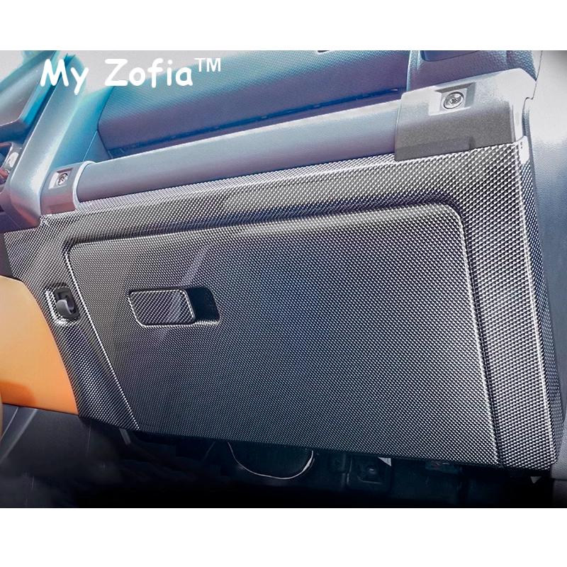 For HAVAL H9 MKII 2024 2025 2026 Car Console Co-Pilot Glove Box Panel Carbon fiber ABS Cover Trim Stickers Interior Accessories