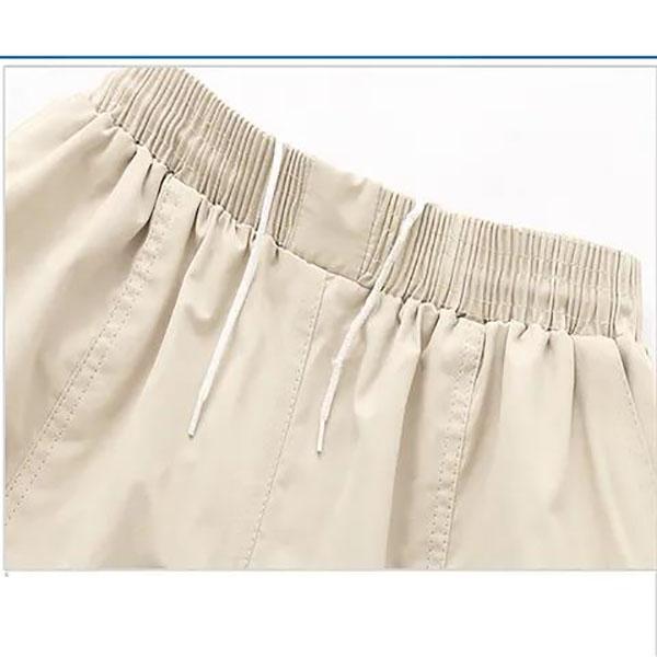 Pantaloni da uomo corti estivi a cinque punti Estate sottile Casual  Pantaloni da spiaggia sciolti Plus Size Pantaloncini da uomo di mezza età e  anziani acquista in modo economico — spedizione gratuita,