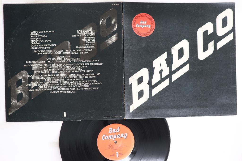 LP Record BAD COMPANY - Bad Company ILPS9279 ISLAND 1974 UK Rock Used