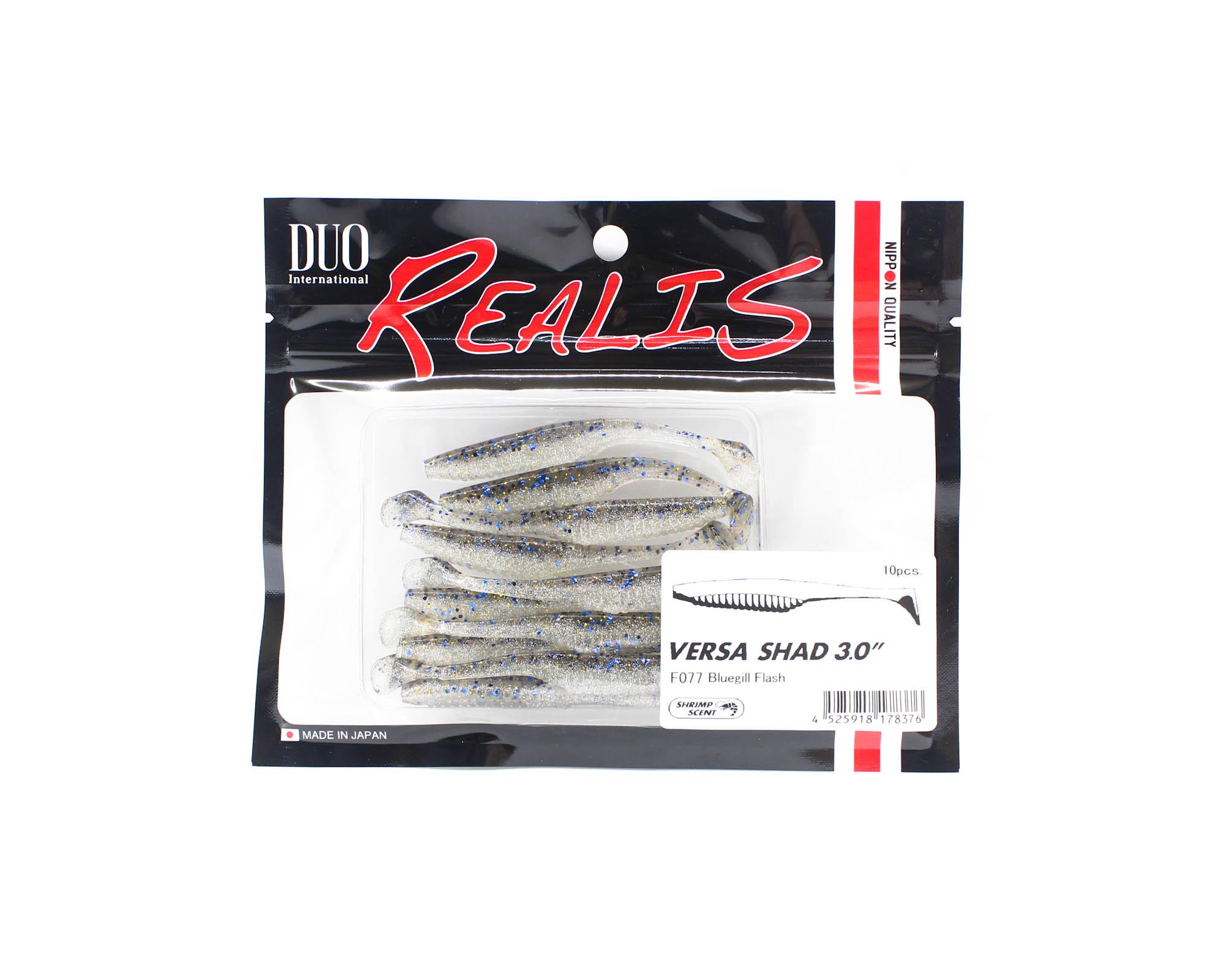 

Двойная мягкая приманка Versa Shad 3 дюйма F077 (8376)