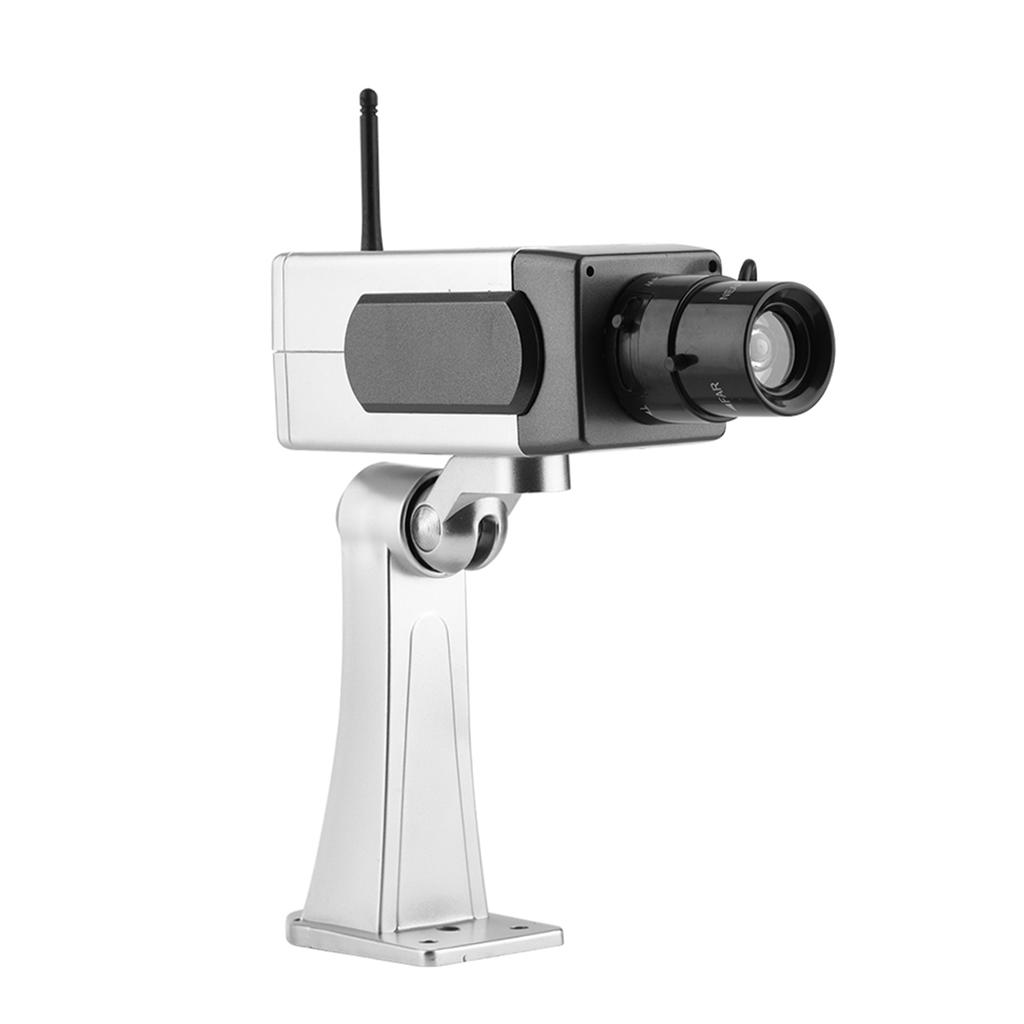 Bullet Dummy Fake Surveillance Security Camera Auto Movement Dummy Camera for Indoor & Outdoor
