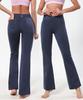 BUBBLELIME Reflex Front And Back Pocket Line Extra Long Bootcut Leggings_H02 (A Type)