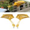 A Pair of   Motorcycle Motorbike Modified Accessories Rear View Rearview Mirror(Black)