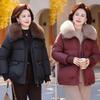 Winter New Bread Clothes, Women's Padded Jackets, Thickened Warm Padded Clothes, Removed Fur Collar Jackets