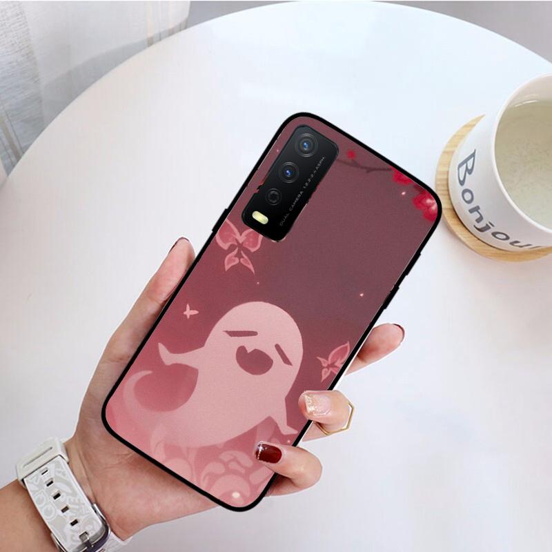 Genshin Impact Namecard Phone Case for VIVO Y31 Y21 Y70 Y21S Y20 Y72 1907 Y12 Y11S Y53S Y33S Y55 Y76 Y51 Y15S Y01