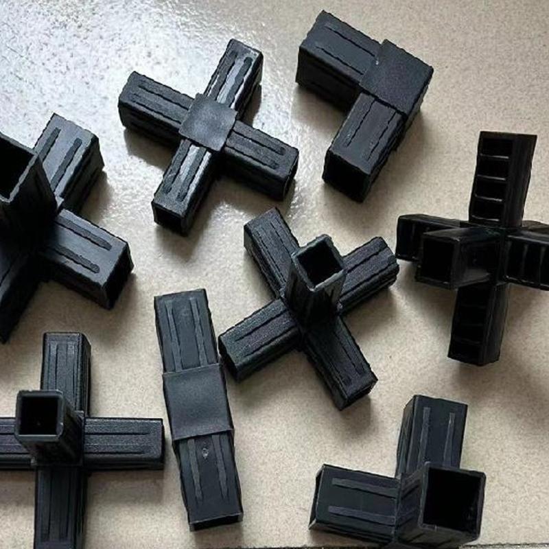 Multifunctionele 20x20mm Vierkante Buis Adapter Connector Accessoires Aluminiumlegering Elleboog Pijp Fitting Eenvoudig te Installeren