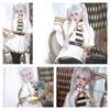Sousou No Frieren Cosplay Costume Wig Shoes Anime Figures Magician Dress Elf Ear Halloween Party Charistmas for Women