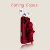 For iPhone 17 Pro Max Case Burgundy Scrunchie Band Silicone Shockproof Compatible with iPhone 16 15 14 13 12 11
