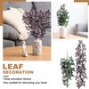 Artificial Cimicifuga Leaf Spray,  Faux Fall Branch With Long Stems For Vase, Thanksgiving Centerpiece Halloween Decor