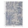Blue Toile De Jouy Throw Blanket Sofa Bed Wednesday Blankets Ands Bed Linens Blankets