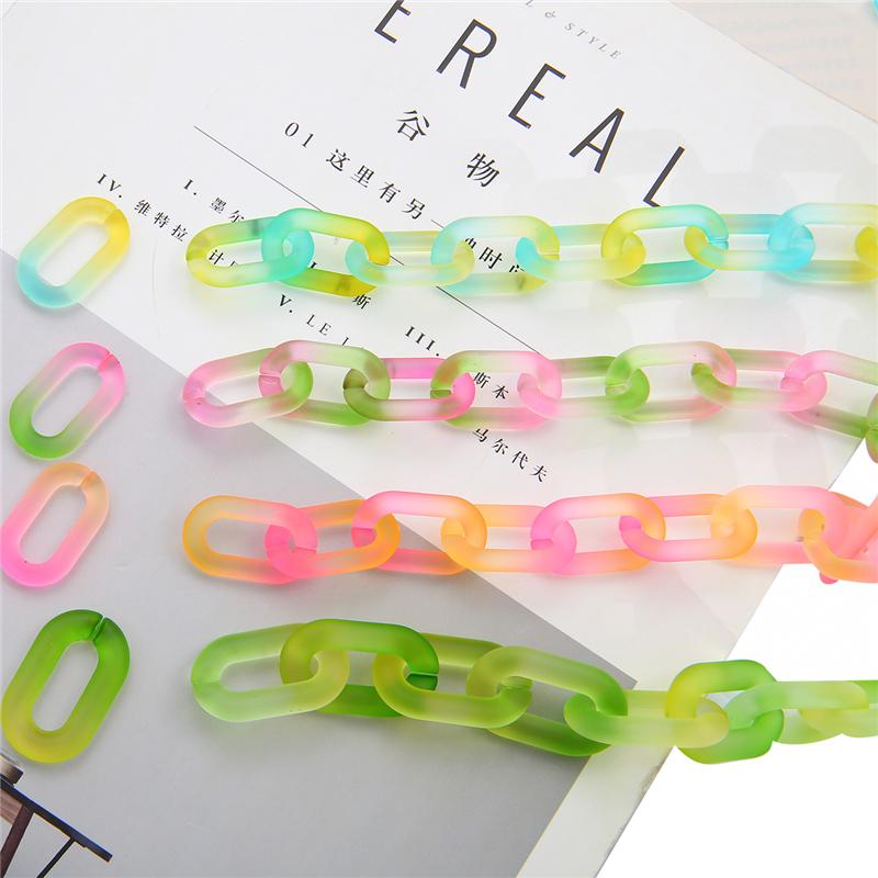 10Pcs Acrylic Open Sunglasses Chain For DIY Necklace Bracelet Earrings Jewelry Making Craft Accessories
