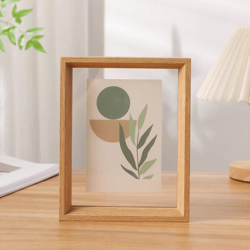 Bao Hua Boxin 7-inch Wooden Double-Sided Display Frame
