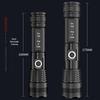 Satous High-Power Rechargeable Zoom Flashlight