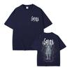 Metal Rock Band Gojira The Flesh Alive Skeleton Graphic T-shirt Men Women Fashion Oversized T-shirts Men's Casual Cotton T Shirt