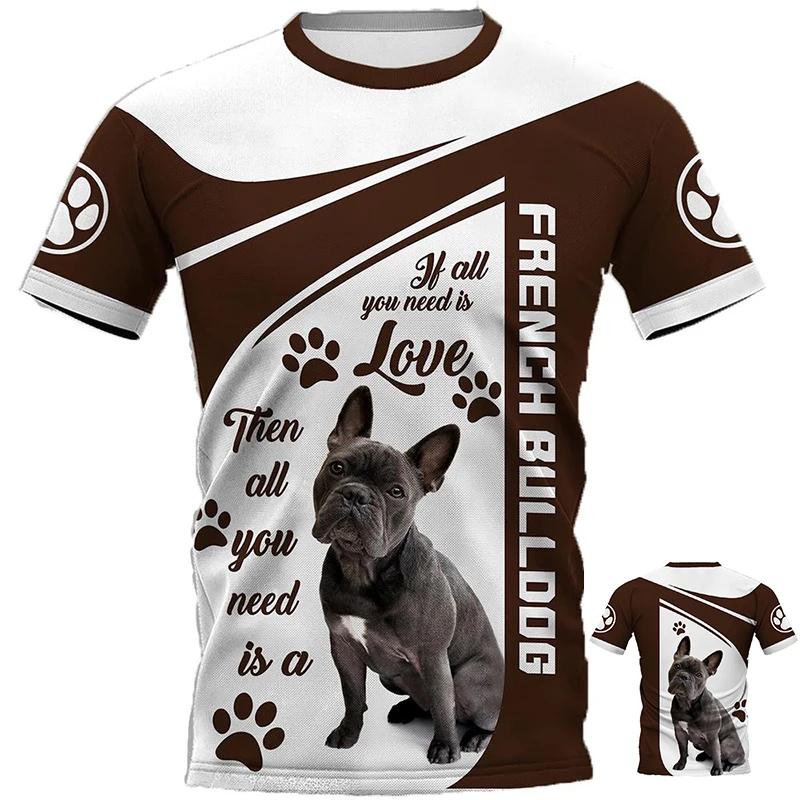 Fashion Men's Sports T-shirt Dutch Belgian Shepherd 3d Print Outdoor Casual Clothing Pet Dog Work Uniform Short Sleeve Tops