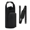 Water Bottle Shoulder Simple MSW2636 Black 1.5L Holder, Insulated, Strap, 2-Way, Kids, Festival, Design,