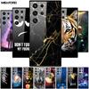 For Samsung Galaxy S25 Ultra Case S25Plus Luxury Tempered Glass Hard Back Cover for Galaxy S24Ultra 5G Phone Cases Fundas S 25