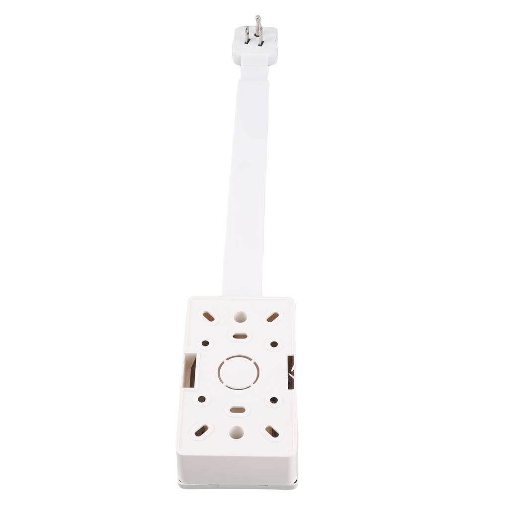 Electrical Outlet Extender  Flame Retardant Flexible Placement 22 To 34 Inch Extension Rotatable Power Strip for Sofa Desk