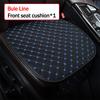 Four-Season Universal PU Leather Car Seat Covers, Full Surround Auto Seat Cushion, Breathable Chair Protector with Storage Pocke