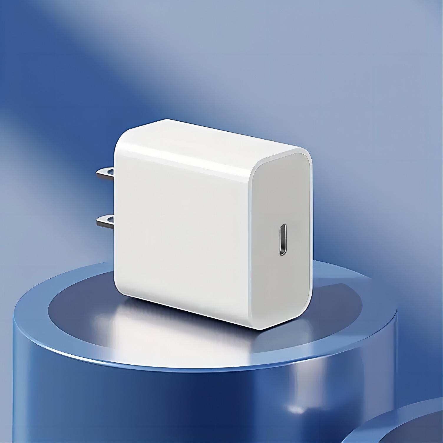 

PD 20W USB Type-C быстрая зарядка настенный адаптер зарядное устройство с кабелем для iPhone iPad - 2 комплекта 1m